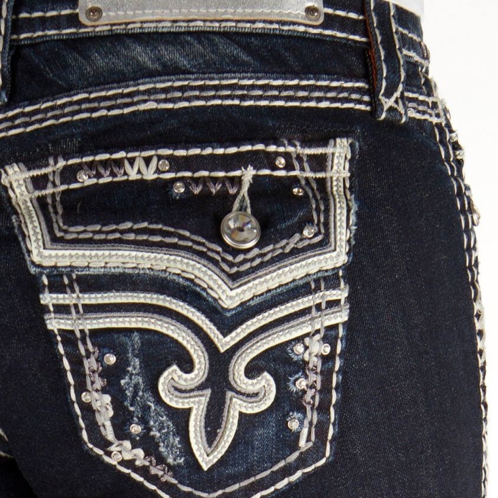 ROCK REVIVAL Kai Easy Skinny Stretch Jean, Size 4